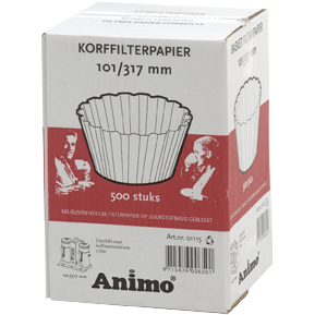 Animo korffilterpapier 101 x 317 mm