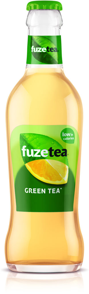Fuze Tea Green Tea fles glas klein 20 cl.