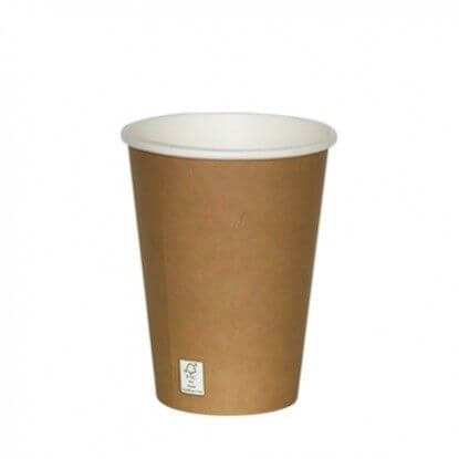 Kraftlook Koffiebeker bruin karton/180 ml