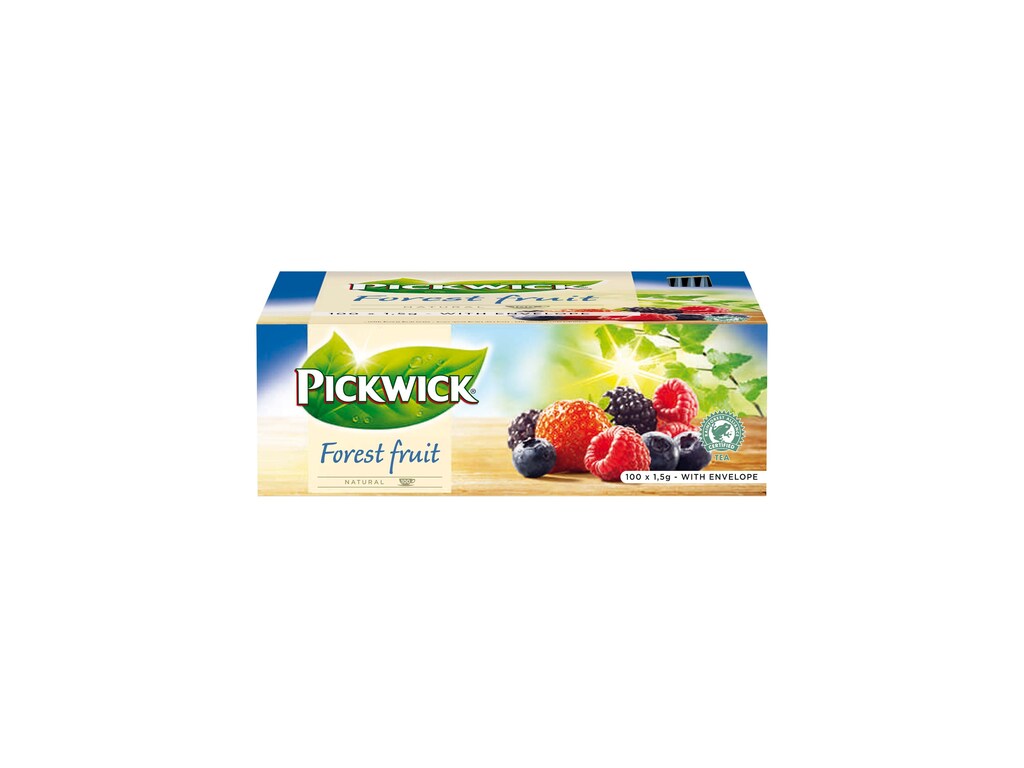 Pickwick Theezakjes Bosvruchten envelop UTC