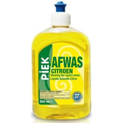 Piek afwasmiddel citroen