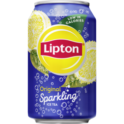 Lipton Ice Tea sparkling blik 33cl.