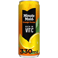 Minute Maid Orange Nectar blikjes 33 cl.