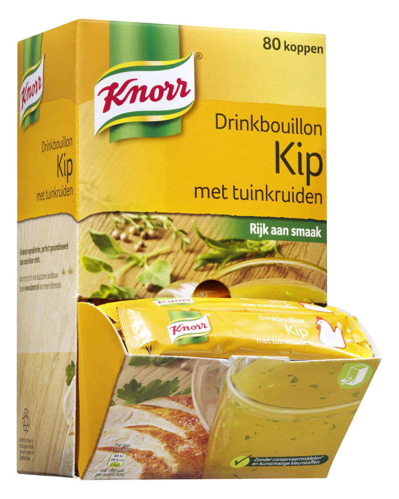 Knorr Drinkbouillon Kip met tuinkruiden