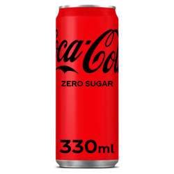 Coca Cola Zero blikjes - 33 cl.