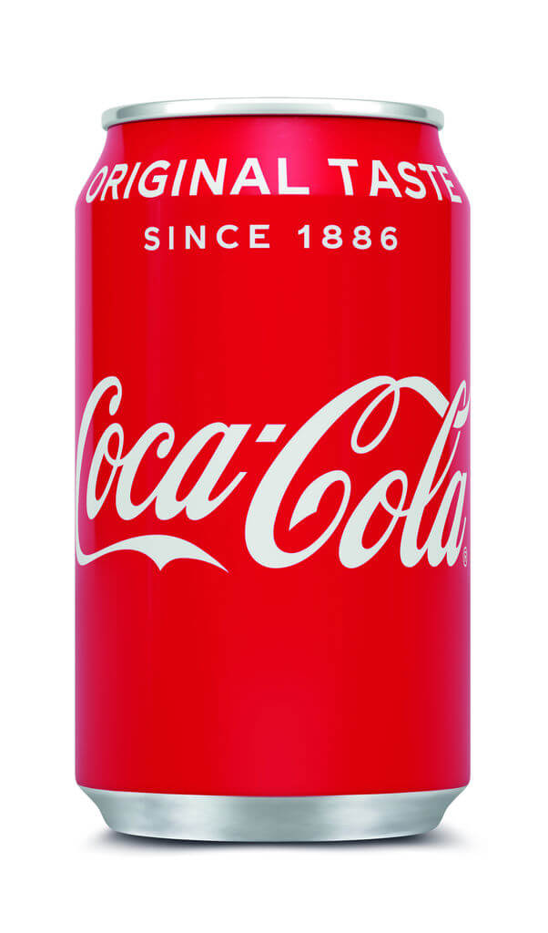 Coca Cola regular (4x6) blik