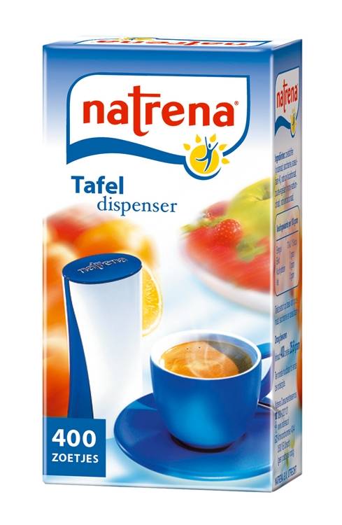 Natrena zoetjes met 2 dispensers
