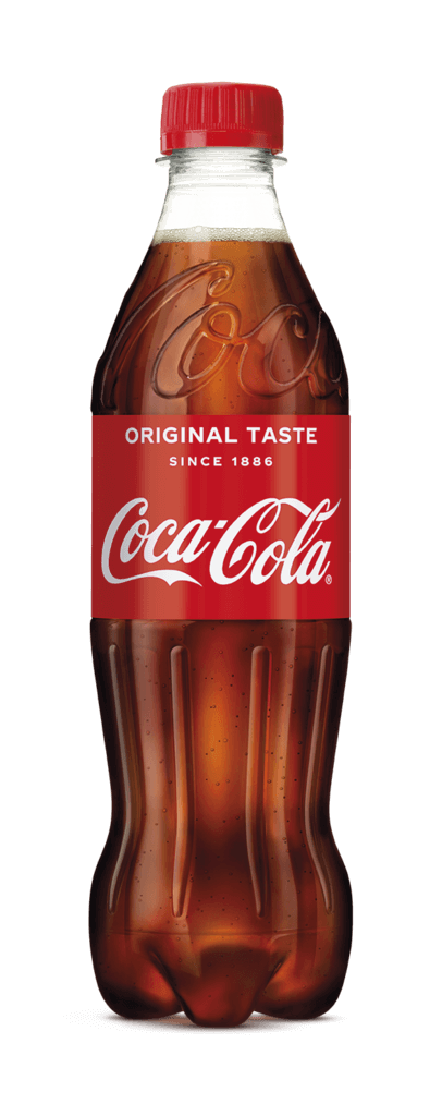 Coca Cola regular petfles 50 cl.