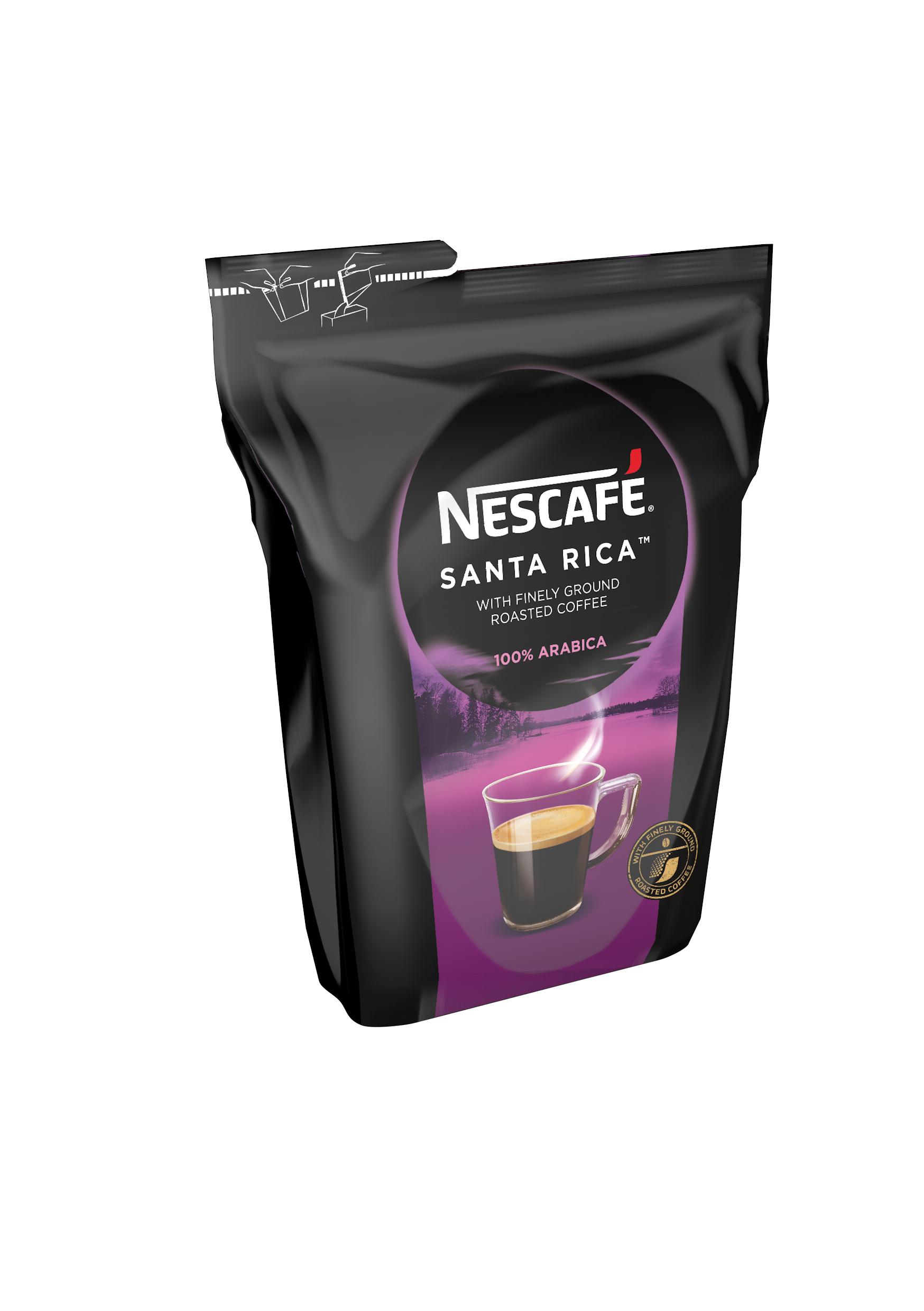 Nescafe Santa Rica arabica (vriesdroogkoffie)